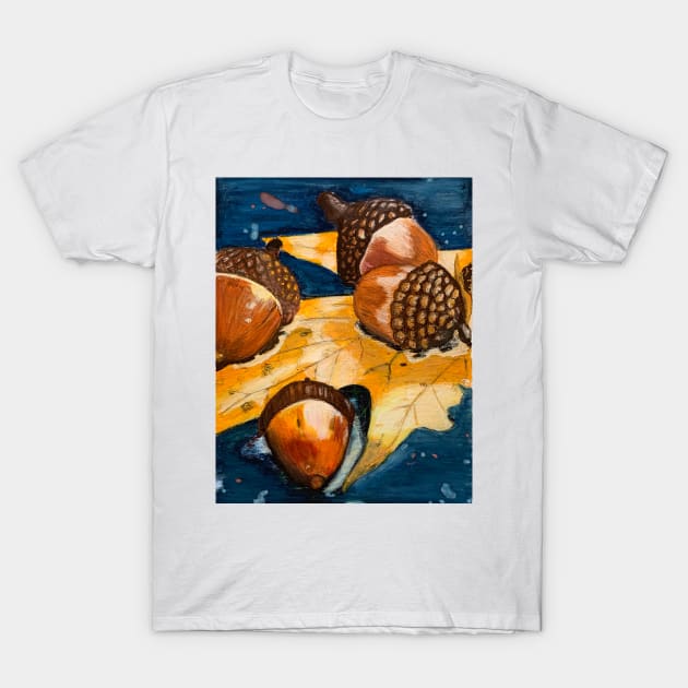 Acorns T-Shirt by Dogfather